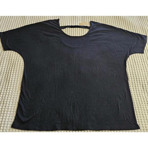 Cacique Other - NWT Cacique Sleepwear Women's Size 18/20 Black Cotton Sleep Lounge Shirt
